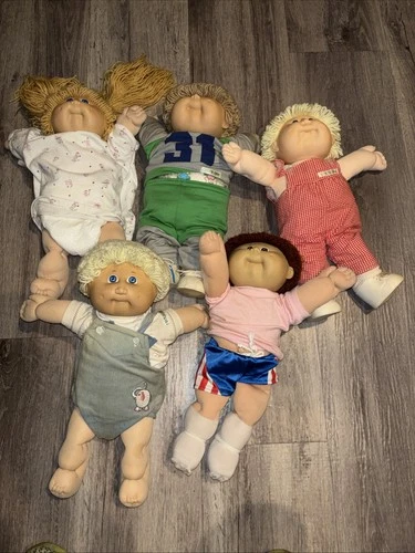 Cabbage Patch Kid 1978-82 Lot o 5
