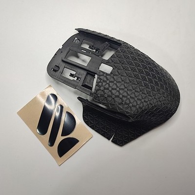 Gehäuse Cover Karo Edition + Pads für Logitech MX Master 3 / MX Master 3S