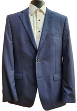Lauren Ralph Lauren Men's 42R Two Button Blue Slim Fit Blazer Sport Jacket