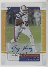 2019 Score Rookies Gold Zone Signatures 10/50 Jaylon Ferguson #394 Auto 0a6