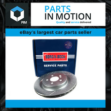 2x Brake Discs Pair Vented fits MERCEDES GLA45 AMG X156 2.0 Rear 2014 on 330mm