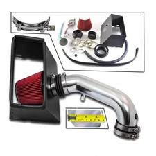 5.7L V8 Cold Air Intake Kit + Heat Shield for 09-15 Dodge Ram 1500/2500/3500 Red