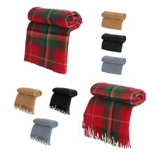 71x24In USB Heated Shawl Wearable Blanket Throw Wrap w/ Zipper 3 Heating Levels