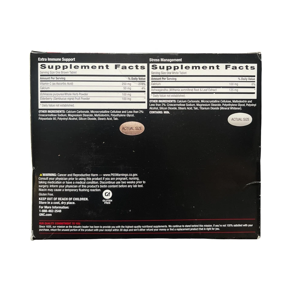 Programa Vitapak de Salud y Vitalidad GNC Mega Men Essentials - 30 paquetes, caducidad 6/25 Foto 2 de 4