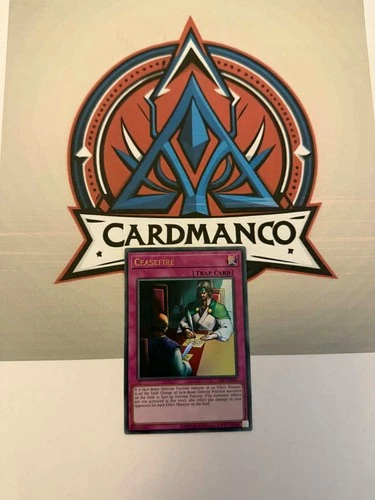 Yugioh Ceasefire PSV-EN030 Ultra Rare 25th Anniversary Reprint OG Goat NM