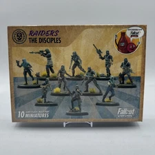 Fallout Raiders THE DISCIPLES Wasteland Warfare Factions 10 Miniatures