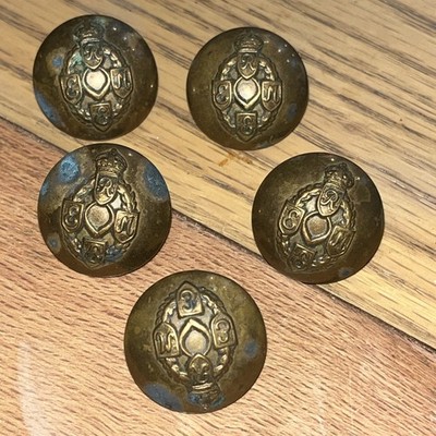 Royal Electrical Mechanical Engineer Uniform Buttons x 6 25mm Buttons Ltd Birm 