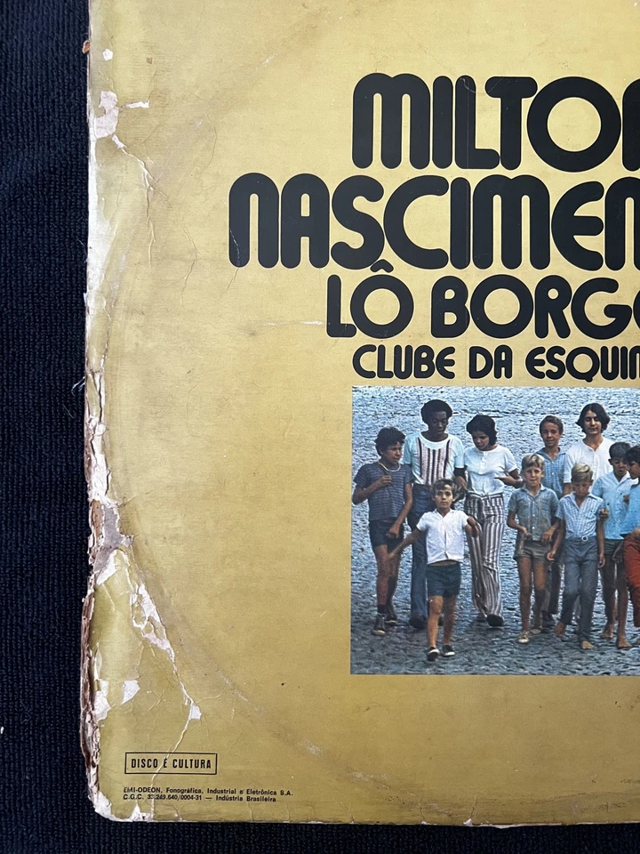 Milton Nascimento & Lo Borges - Clube da Esquina Gatefold 1972 VG++ Vinyl Lp  - Image 3 of 4