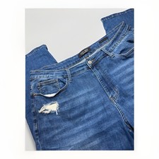 Judy Blue Boyfriend Fit Stretch denim women jeans size 20W Blue Denim Medium