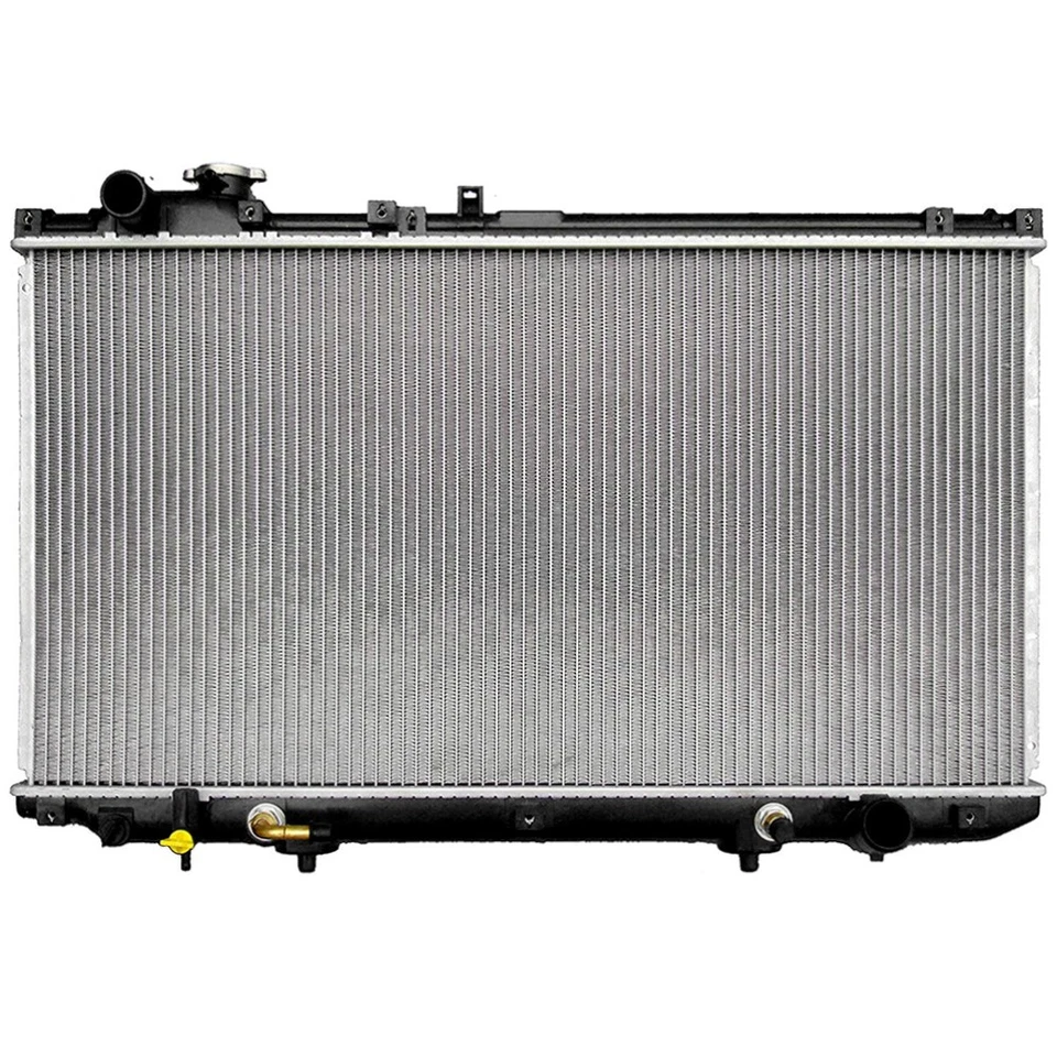 Aluminum Radiator & AC Condenser Cooling Kit For 1998-2003 2004 2005 Lexus GS300 - Image 2 of 4