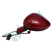CITROEN C5 2008  red Wing Door Mirror Left Side Power Fold -