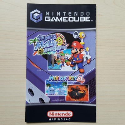 Nintendo Gamecube Flyer Werbeflyer Insert P-DOL-NOE-2