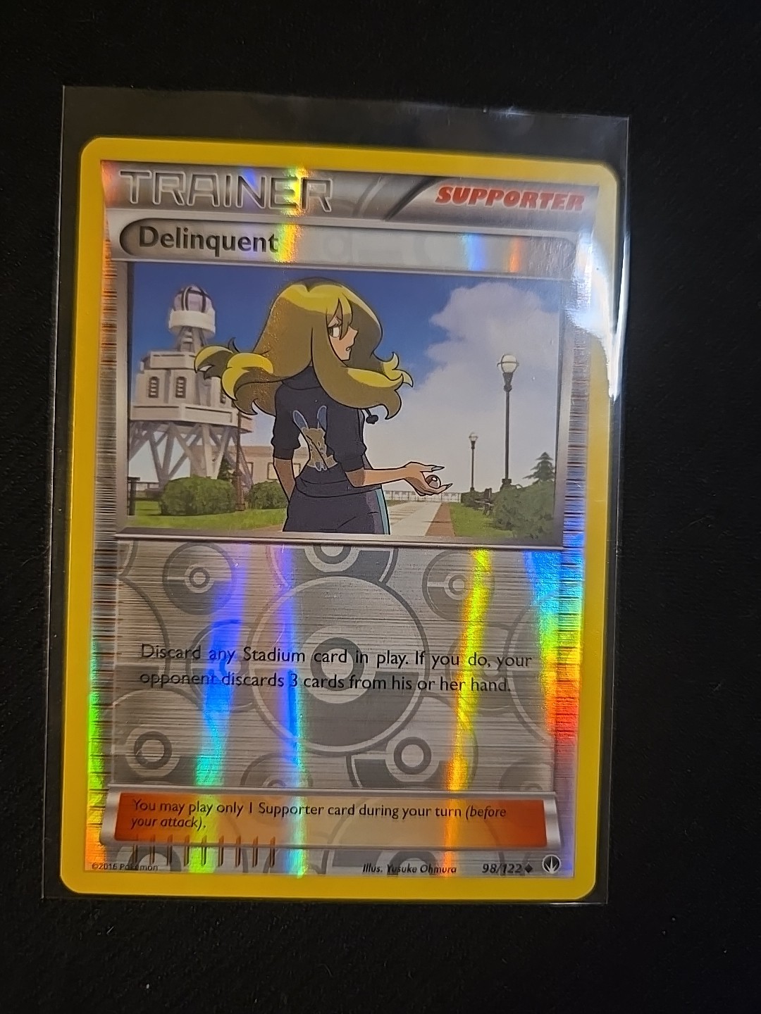 Pokemon Delinquent 98/122 Breakpoint Reverse Holo