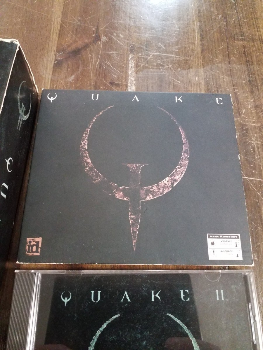 Quake 9 Game Lot PC: Quake 1 2 3, Mission Packs, Mouse Pad, Big