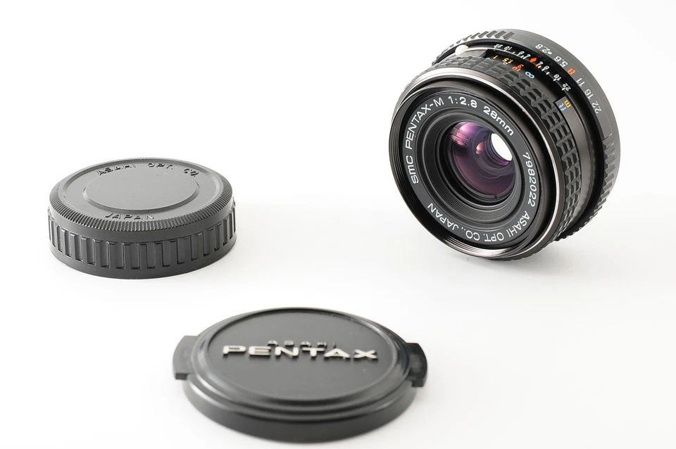 [Superior Mint] Smc Pentax-m 28mm F/2.8 Lente Gran Angular para K SLR De Japón - Imagen 2 de 4