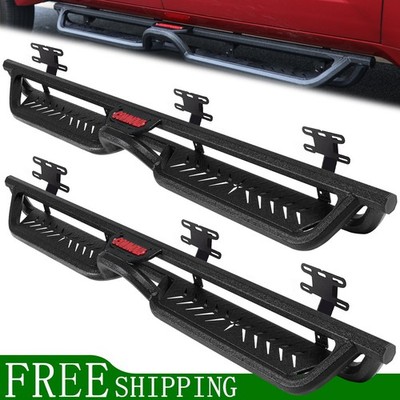 For 19-26 Dodge Ram 1500 Quad Cab New Body Running Board Tri-tube Drop steps Bar