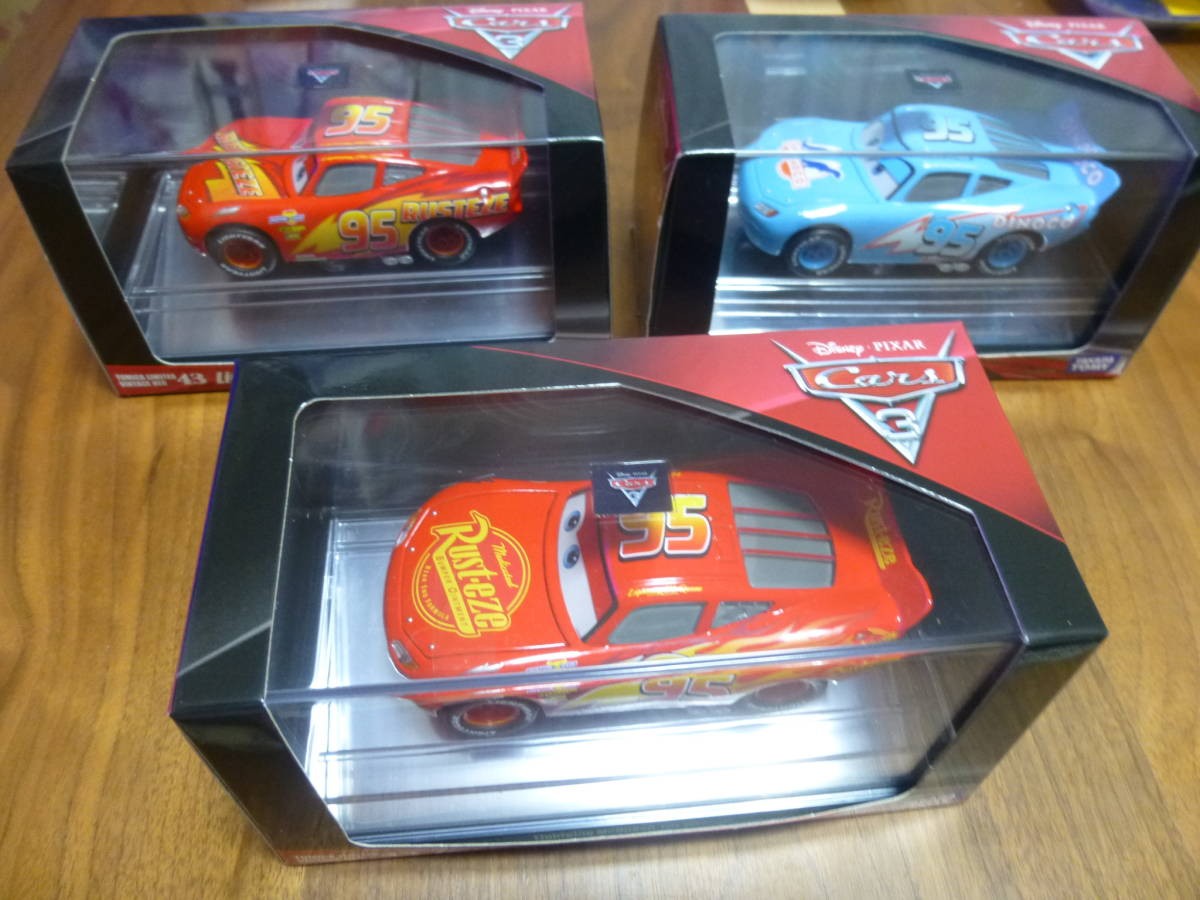 Takara Tomy Tomica Limited Vintage NEO 43 Lightning McQueen Cars 3 3 pcs Set