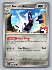 Archaludon 107/142 Rare Prize Pack Series Cards Pokemon Near Mint