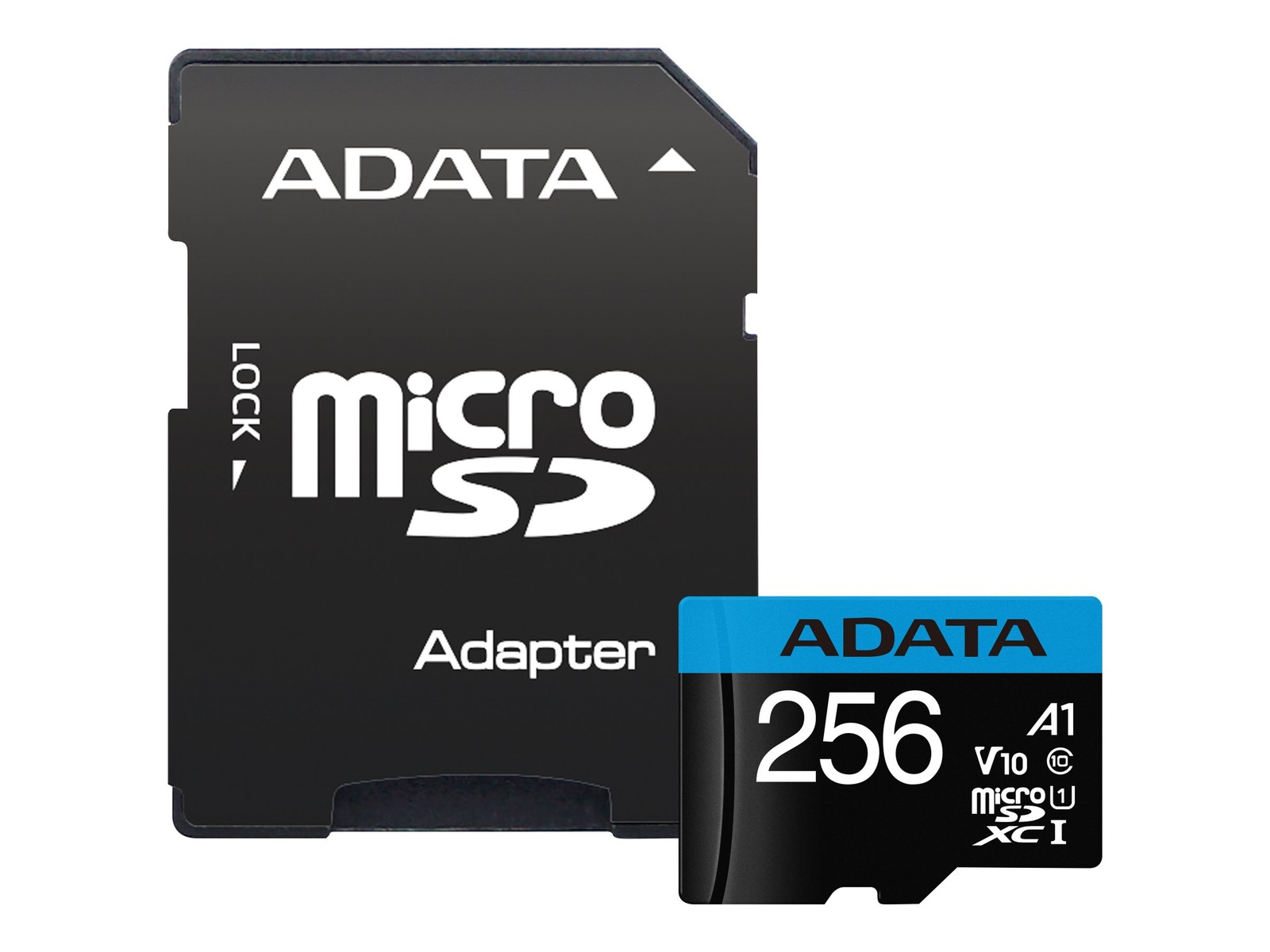 ADATA Premier 256 GB MicroSDXC Classe 10 UHS-I 100 AUSDX256GUICL10A1-RA1