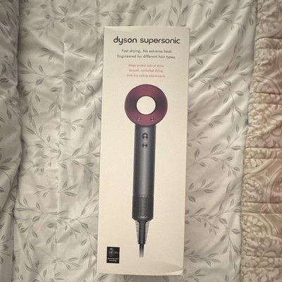 Dyson Supersonic Standard Hair Dryer Gray/Pink with Diffuser