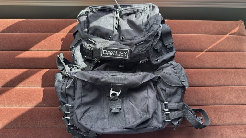 oakley mechanism Tactical backpack Hiking Backpack Stealth Black Pmc Military