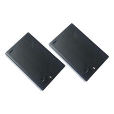 2Pcs Sturdy AA Battery Holder Easy Installation Black Replaces for Toys 3.08 per battery