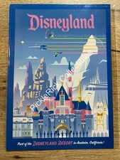Disney WonderGround 2025 The Happiest Place On Earth By Eric Tan 5x7 Postcard