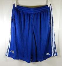 2016-17 Orlando Magic Team Issued Blue Training Shorts XL DP58164