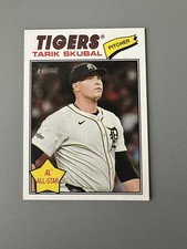 2026 Topps Heritage Tarik Skubal #281 All-Star Icon SSP Tigers