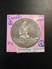 Mohandas Gandhi - 33 grams - .925 Silver  - Extremely Rare