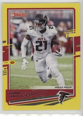 2020 Panini Donruss Dollar Tree Press Proof Yellow Todd Gurley II #30 1b9b