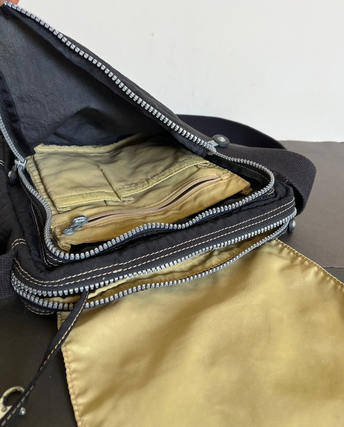 KIPLING Black  Adjustable Strap Crossbody  Bag - image 8