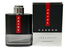 MINI PRADA LUNA ROSSA CARBON Cologne for Men 0.3 oz 9 ml Eau de Toilette SPLASH