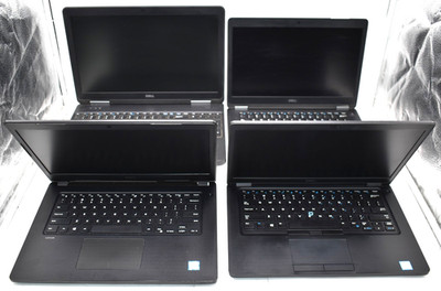Lot of 4 Mixed Dell Units Latitude E5540 / 5490 / 3480 / UltraBook E7470 *Read*