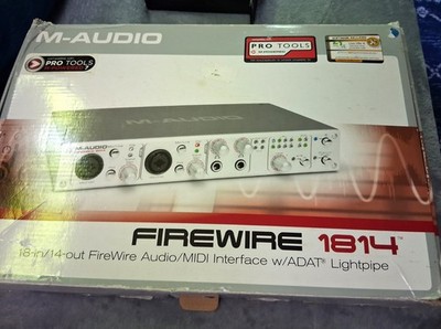 M-AUDIO 型番：FIREWIRE1814 MIDIインターフェイス M-Audio FireWire 1814 Digital Recording Interface for sale online