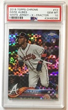 2018 Topps Chrome Baseball Variations Refractor Guide 55