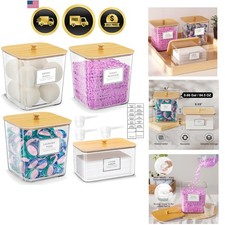 Laundry Pods Storage Container, Clear Laundry Room Organization and Storage ,...