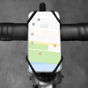 Support de téléphone mobile pour vélo Silicone Cellulaire Mount pour Mountain Road Bike