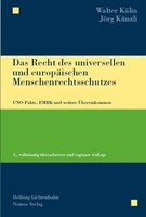Das Recht Des Universellen Und EuropäIschen Menschenrechtsschutzes | Deutsch