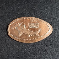 Hammerhead Shark SeaWorld - Press Coin Elongated Penny Souvenir