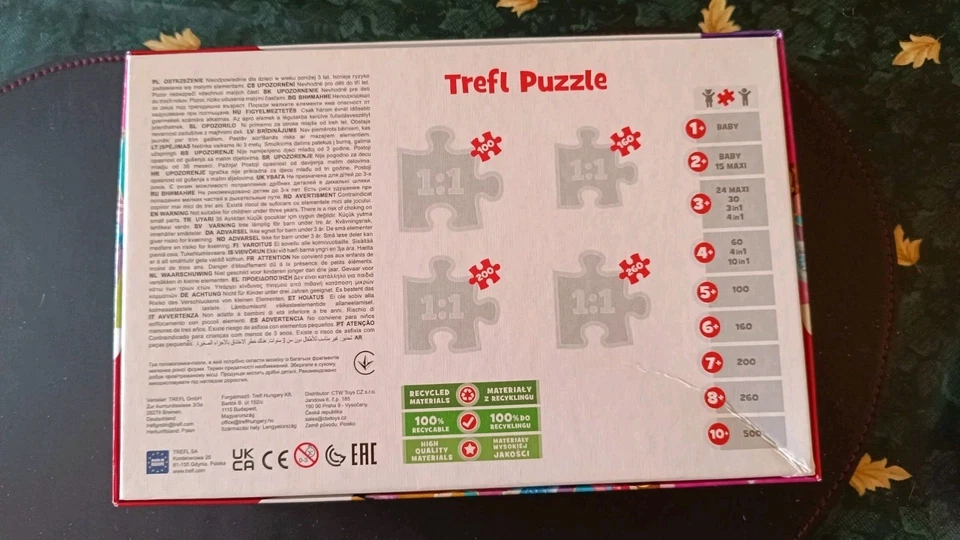 Disney Princess Trefl Puzzle 100 pezzi +5 anni - Immagine 3 di 3