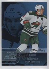 2015-16 Upper Deck Fleer Showcase Flair Row 1 Blue Ice 52/99 Zach Parise #24 0c3