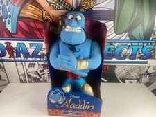 VTG NIB 1992 Disney Mattel Aladdin Genie Plush Doll Toy Cartoon Movie DISPLAY 