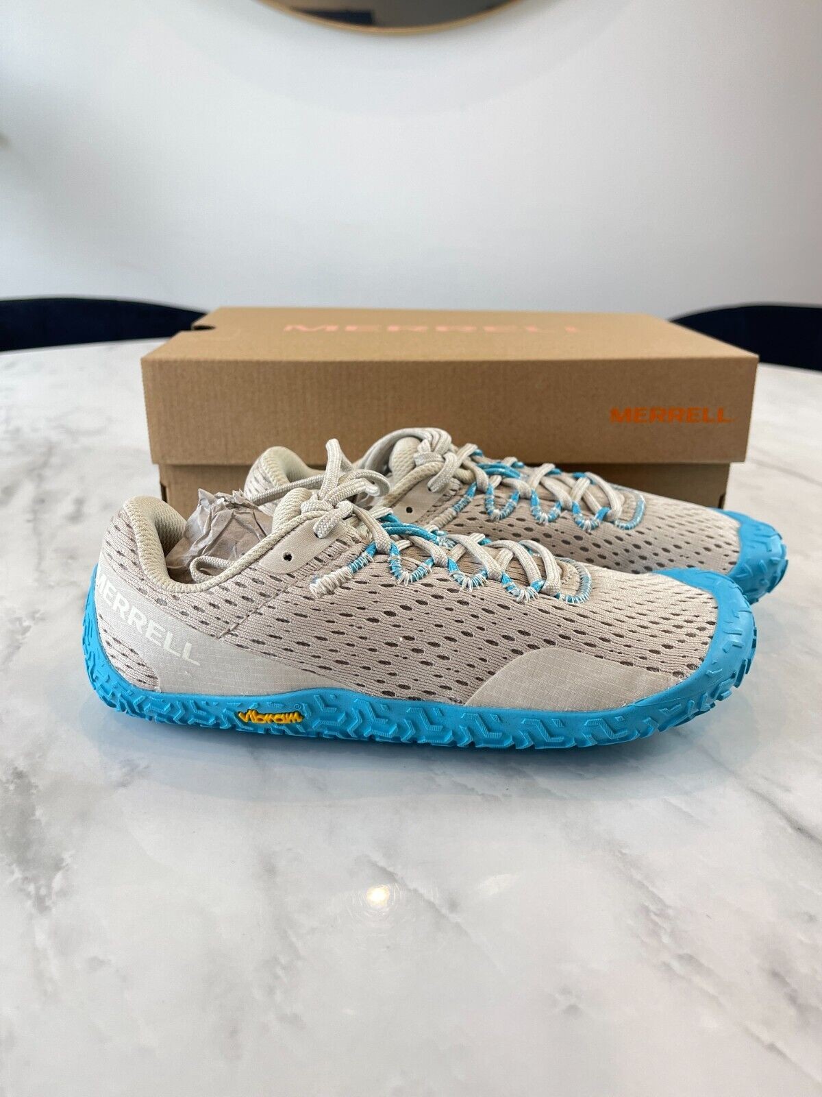 Merrell Vapor Glove 6 scarpe décolleté da donna a piedi nudi corsa palestra trail scarpe da ginnastica UK4