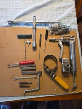 K-D TOOLS Lot Mechanic BRAKE BLEEDER WRENCH 5/16” & 3/8” 283 103 2302 2304 Set 