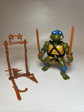 Vintage Teenage Mutant Ninja Turtles Leonardo Complete 1988 Playmates Nice