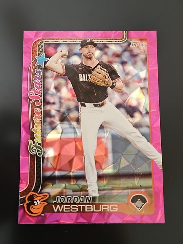 2025 Topps Series 1 - Future Stars Jordan Westburg #142 Pink Diamante Foil