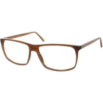 Andy Wolf Unisex Eyeglasses Brown Acetate Square Full Rim Frame Demo Lens 4525 M