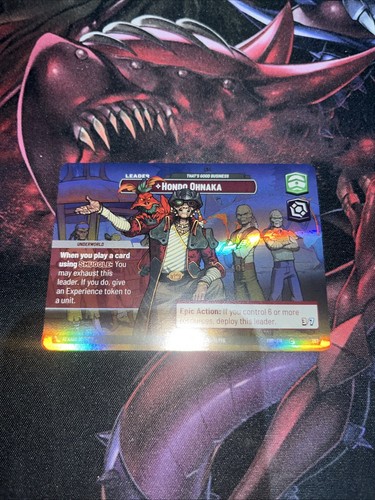STAR WARS UNLIMITED HONDO OHNAKA: THATS GOOD BUSINESS SHOWCASE 267 (SHD) FFG - Bild 2 von 2