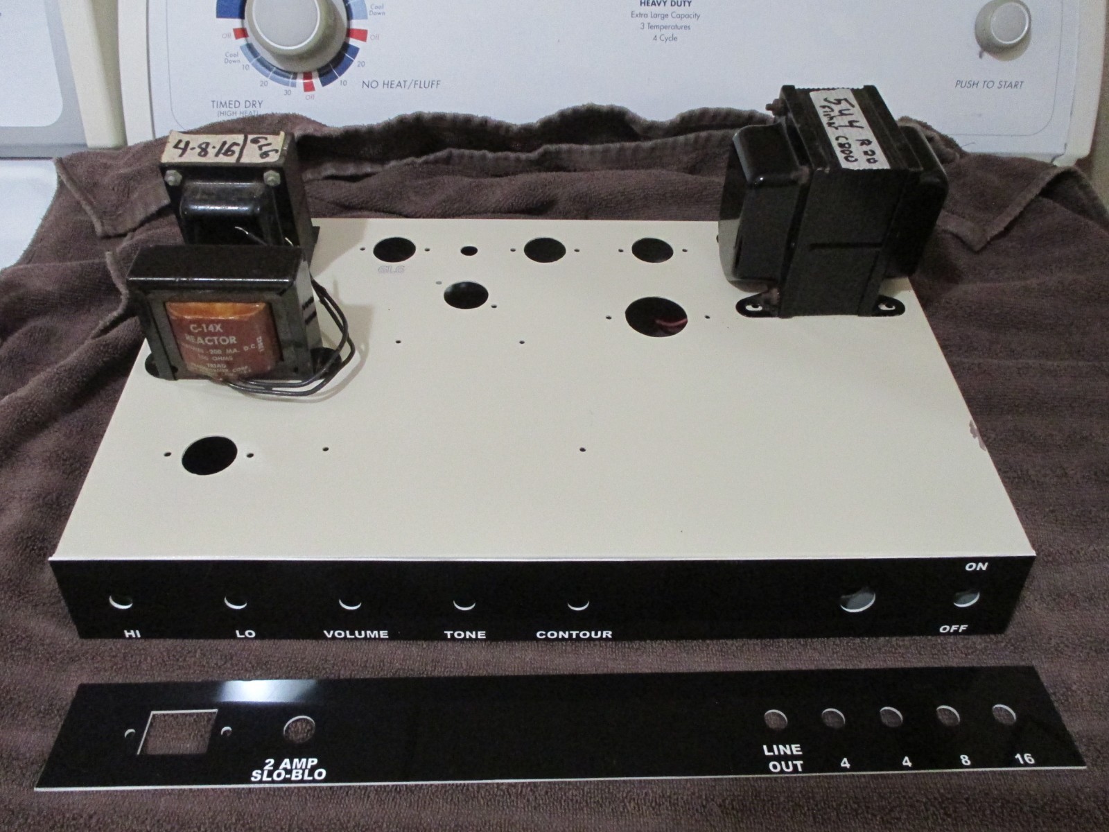All Octal 6L6 Guitar Tube Amplifier Project Vintage Transformers